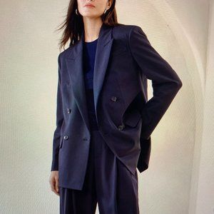 3/$65 Like New Banana Republic Blue Blazer